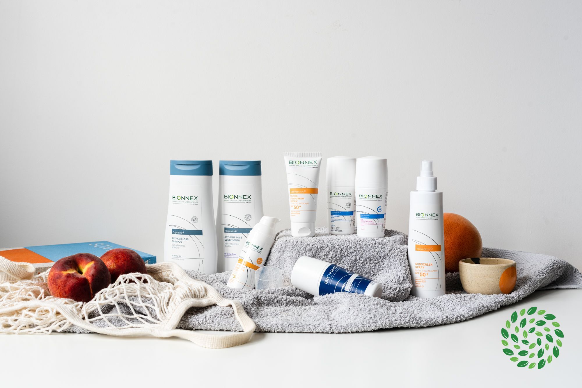 Bionnex - Svéd biokozmetikumok haj- és bőrápoláshoz - dezodorok, fényvédők, samponok